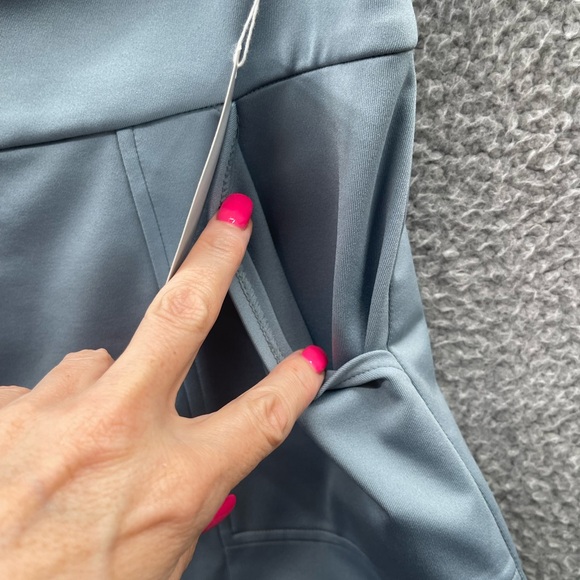 Tennis pickleball XS Kevan Hall Sports mini skort new blue stretch - Picture 2 of 8